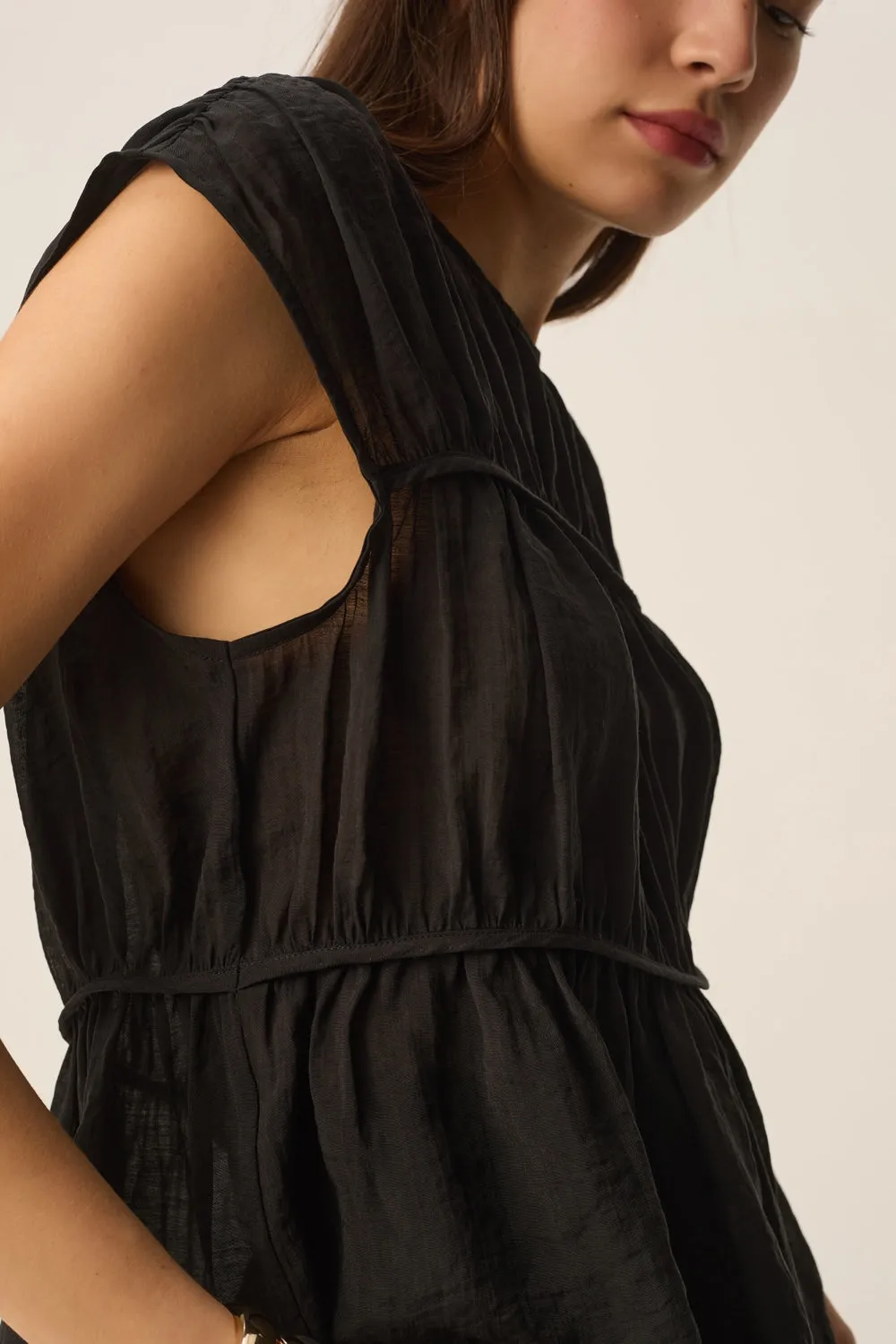 Top Sarah Noir sold by Des Petits Hauts product image thumbnail 4