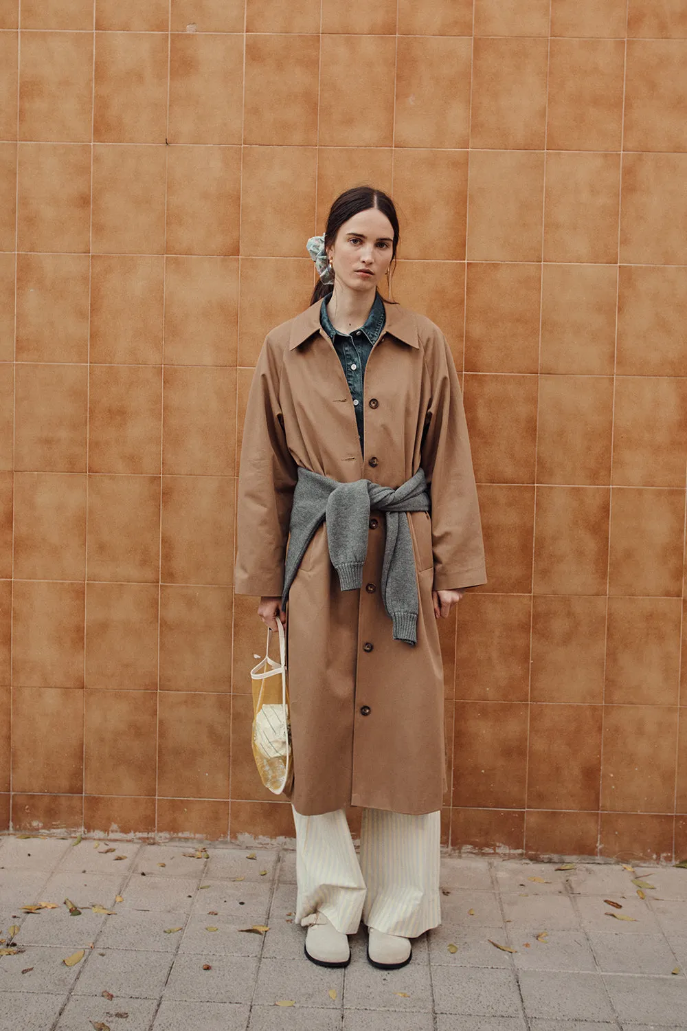 Parka Yvette Ecorce sold by Des Petits Hauts