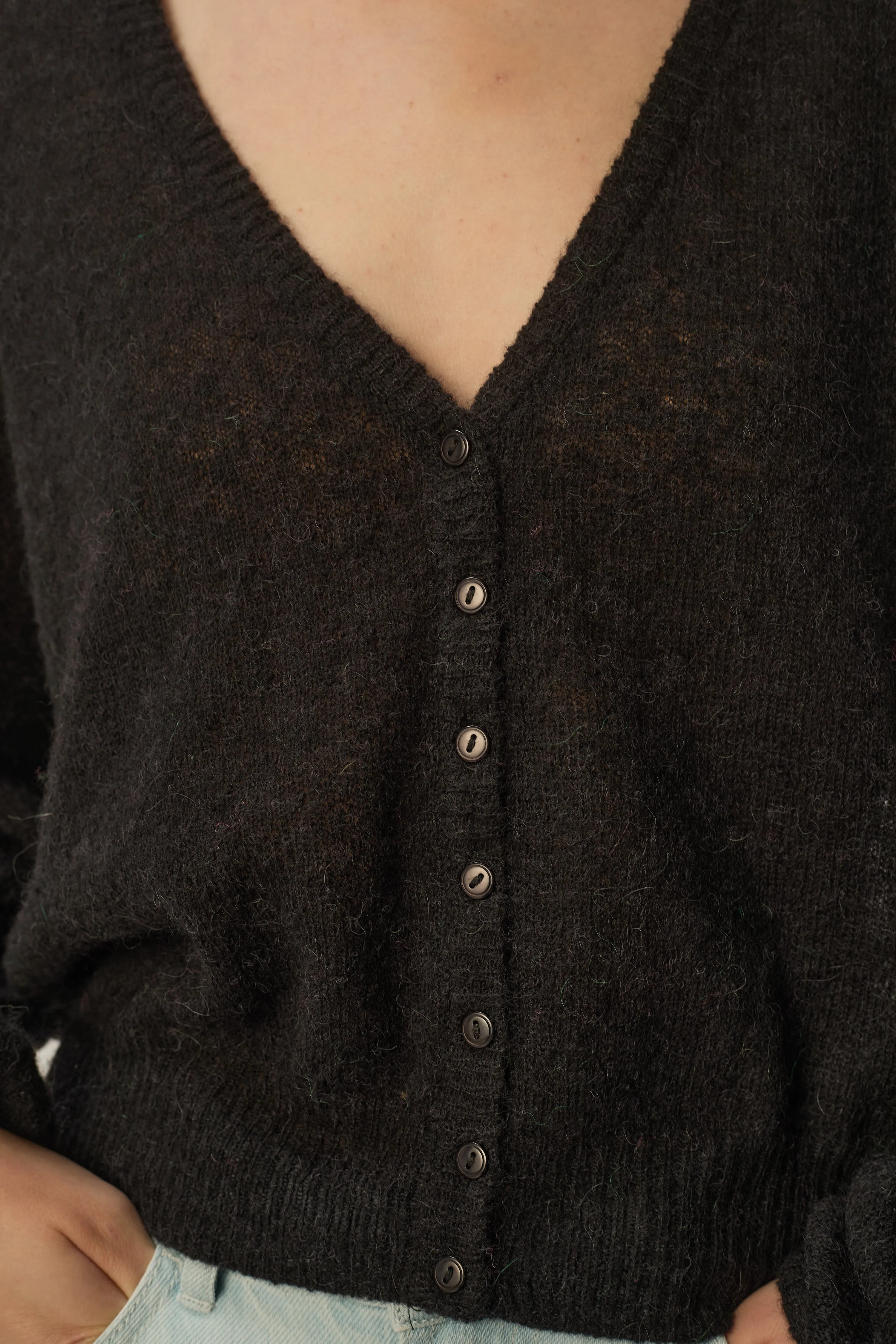 Gilet Cocotte Noir sold by Des Petits Hauts product image thumbnail 2