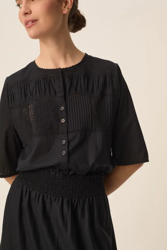Top Salem Noir made by Des Petits Hauts
