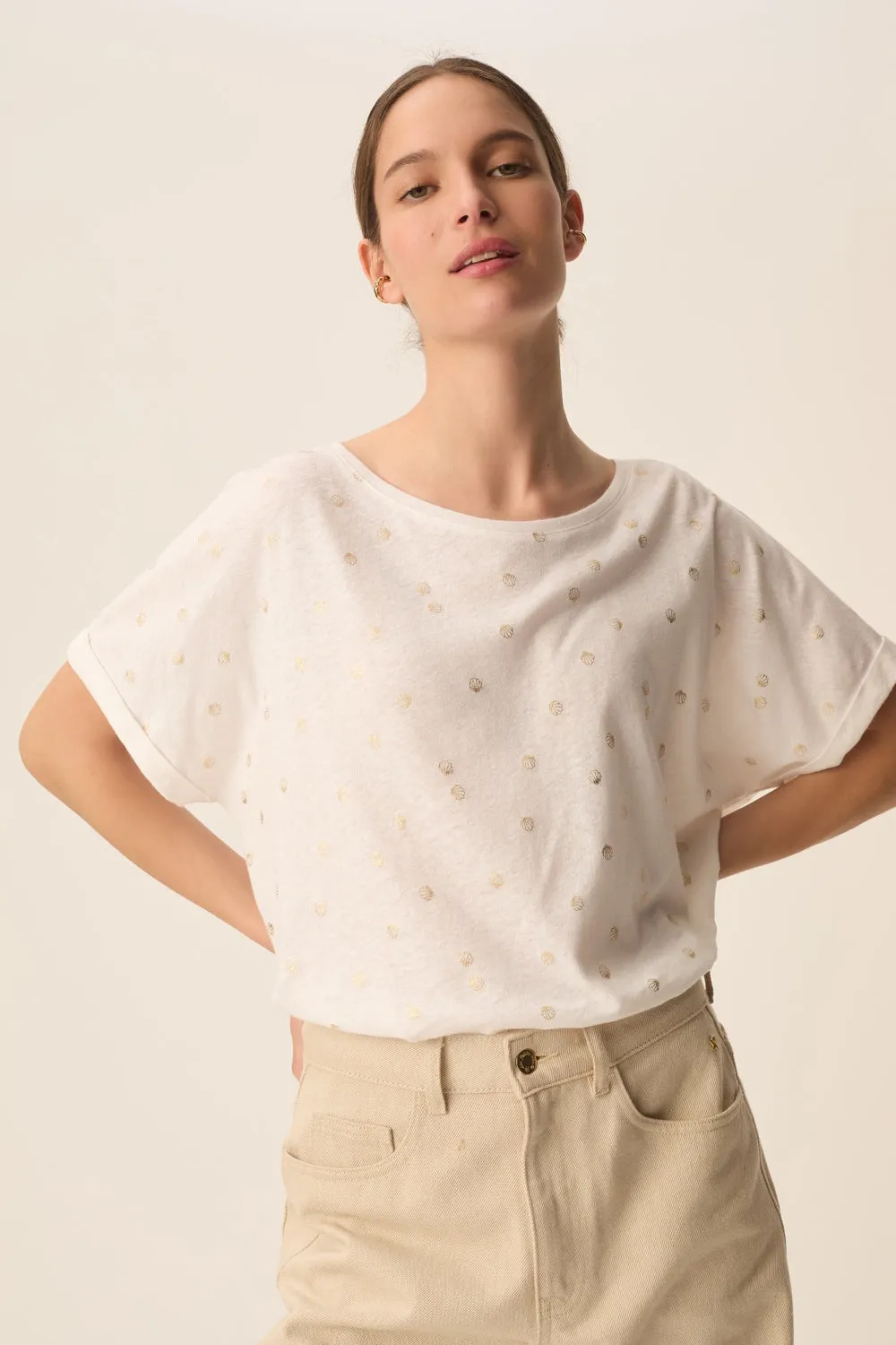 Tee-shirt Georgette Jacques sold by Des Petits Hauts