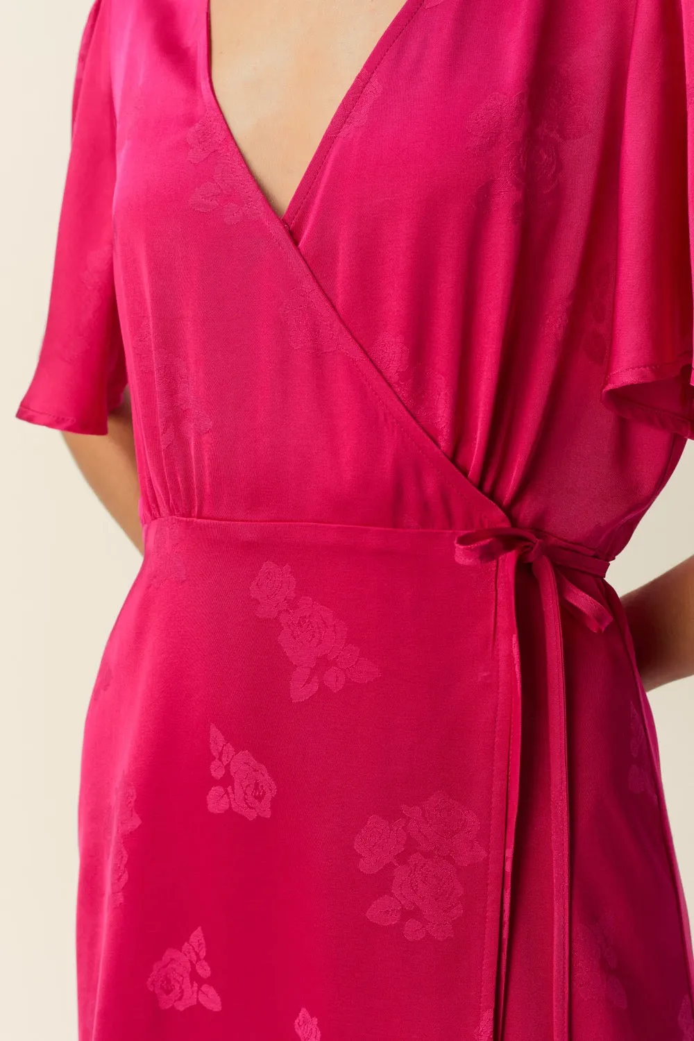 Robe Samantha Fuchsia sold by Des Petits Hauts product image thumbnail 4