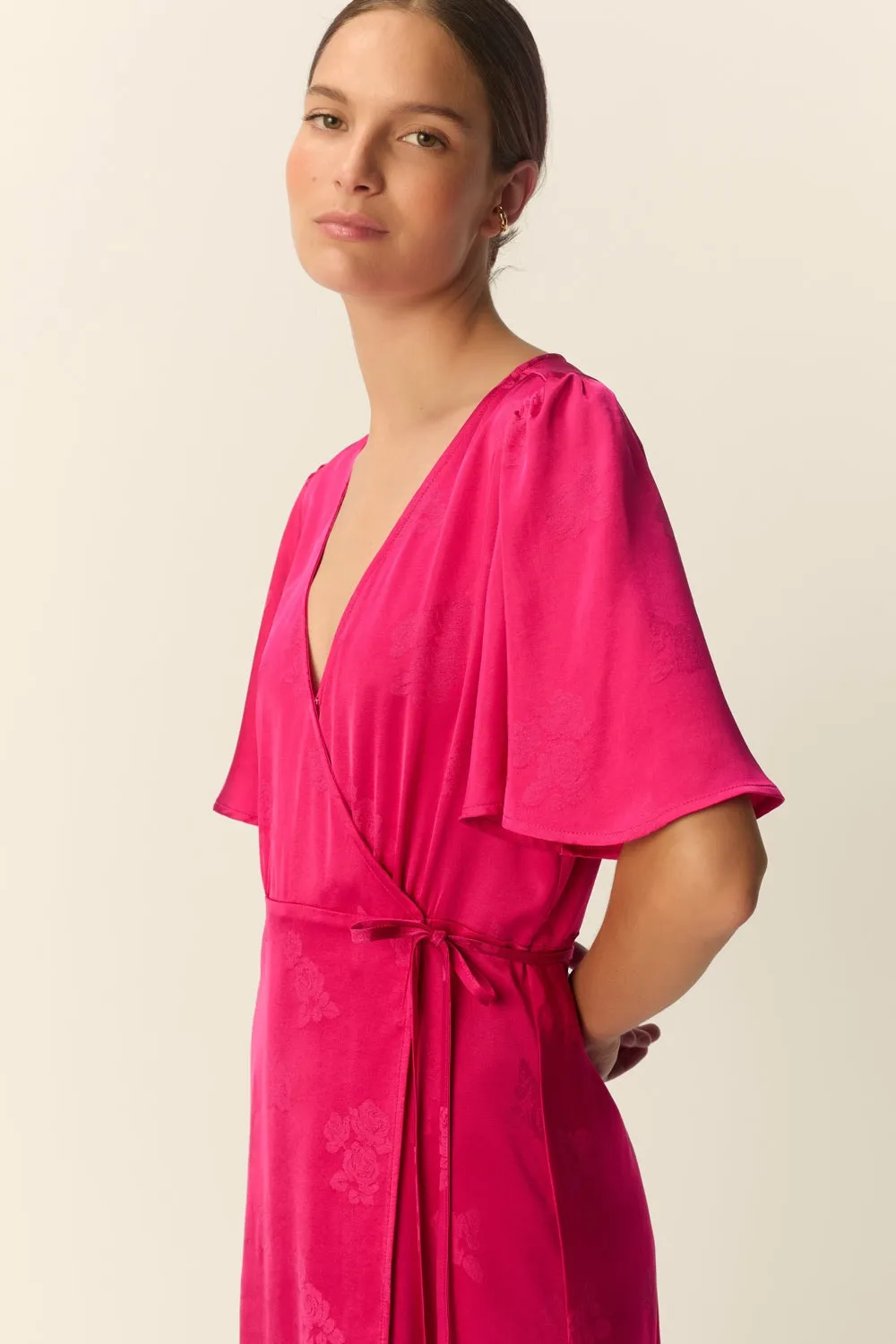 Robe Samantha Fuchsia sold by Des Petits Hauts product image thumbnail 5