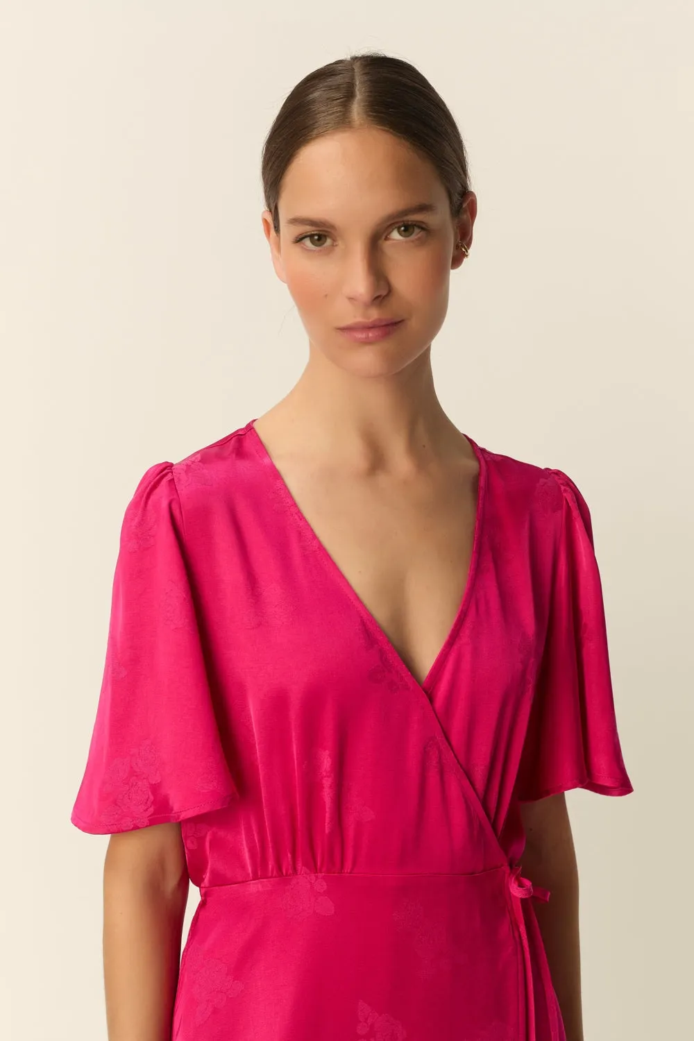 Robe Samantha Fuchsia sold by Des Petits Hauts product image thumbnail 3