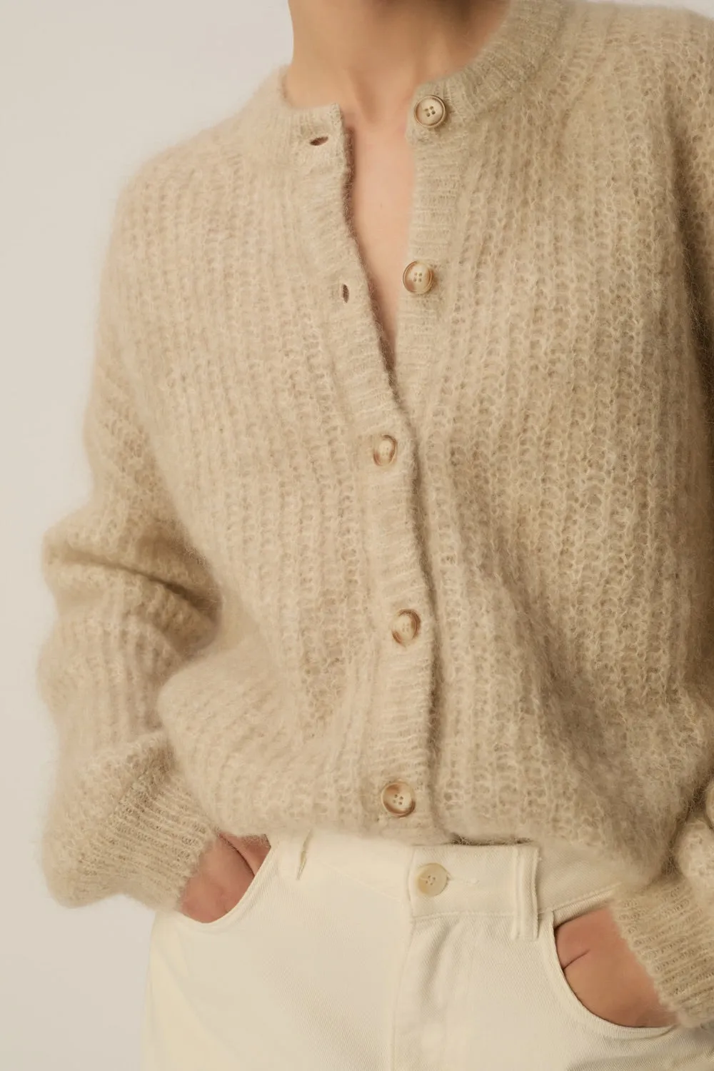 Gilet Alma Latte sold by Des Petits Hauts product image thumbnail 2