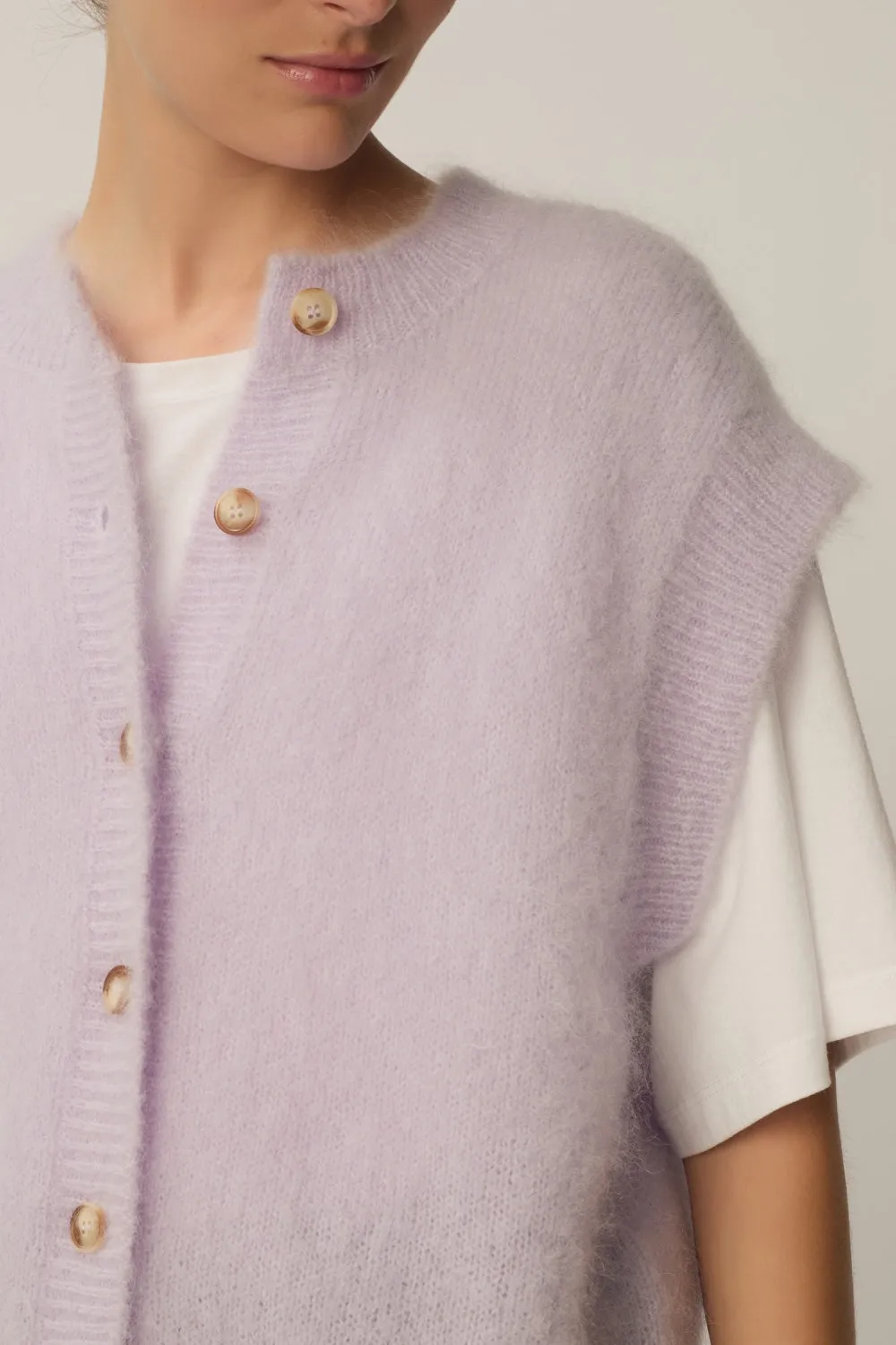 Gilet Alibaba Lavande sold by Des Petits Hauts product image thumbnail 4