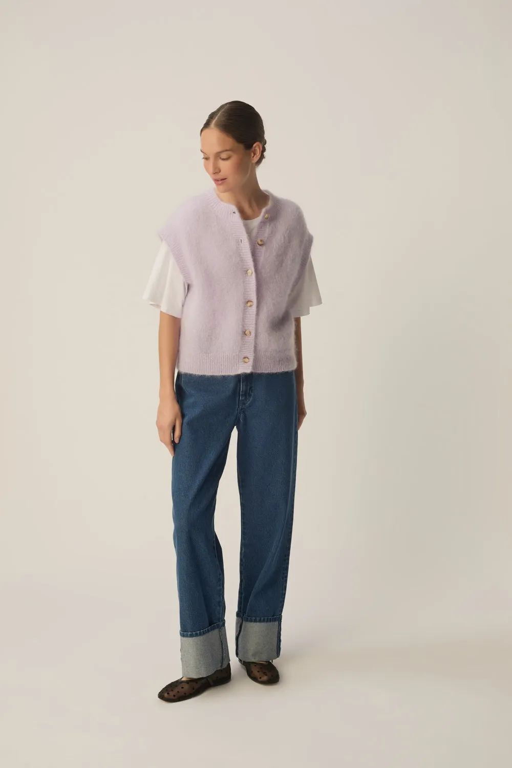 Gilet Alibaba Lavande sold by Des Petits Hauts product image thumbnail 3