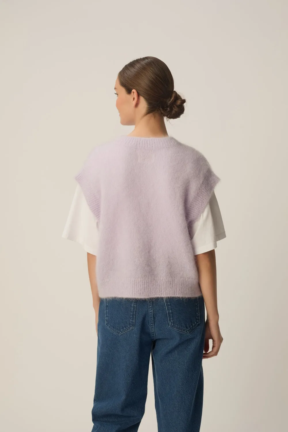 Gilet Alibaba Lavande sold by Des Petits Hauts product image thumbnail 5