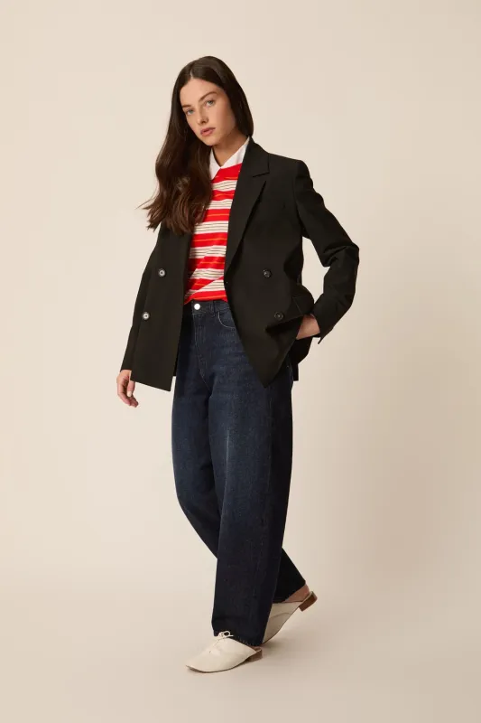 Veste Trestan Noir made by Des Petits Hauts