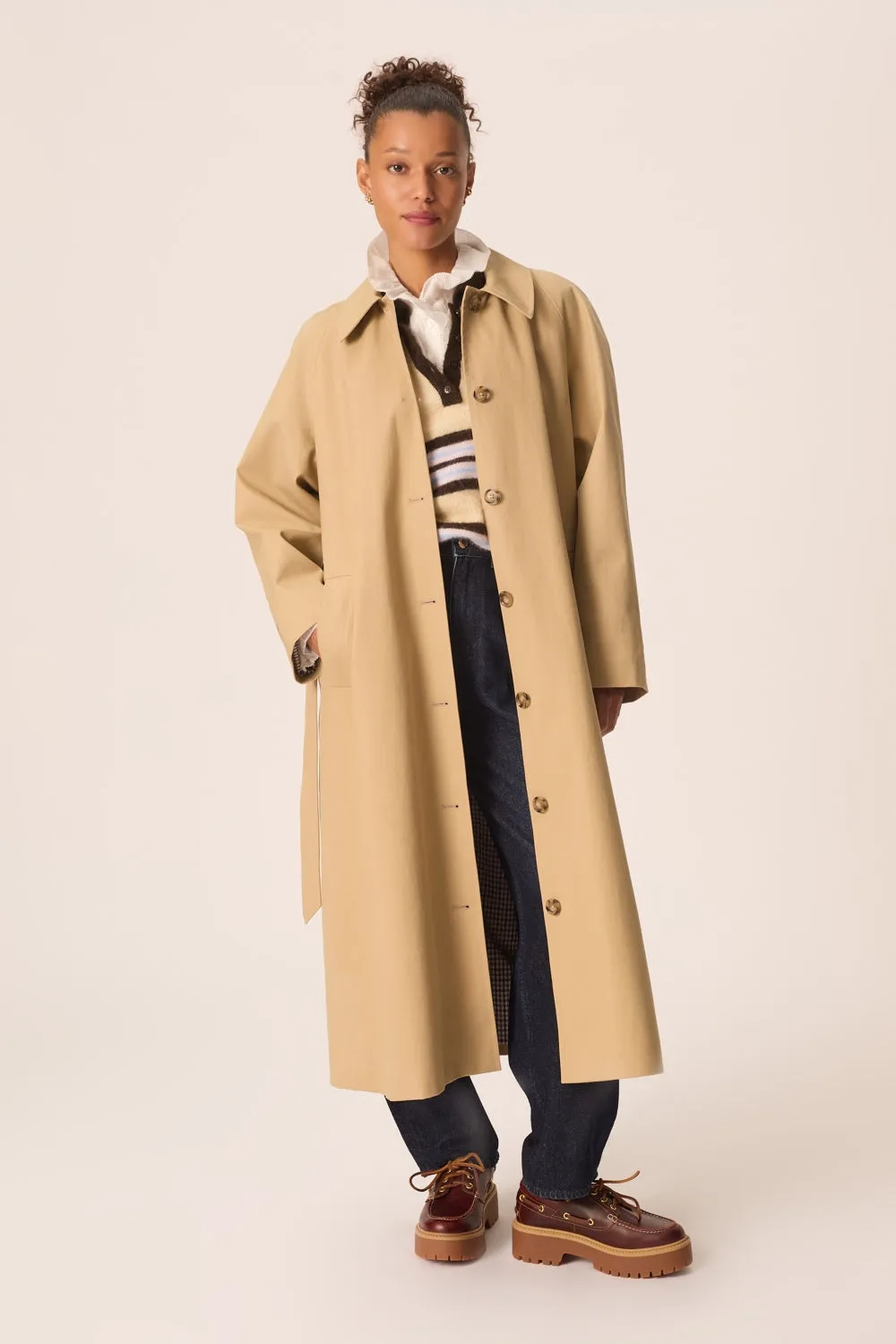 Manteau Yvette Beige sold by Des Petits Hauts product image thumbnail 5