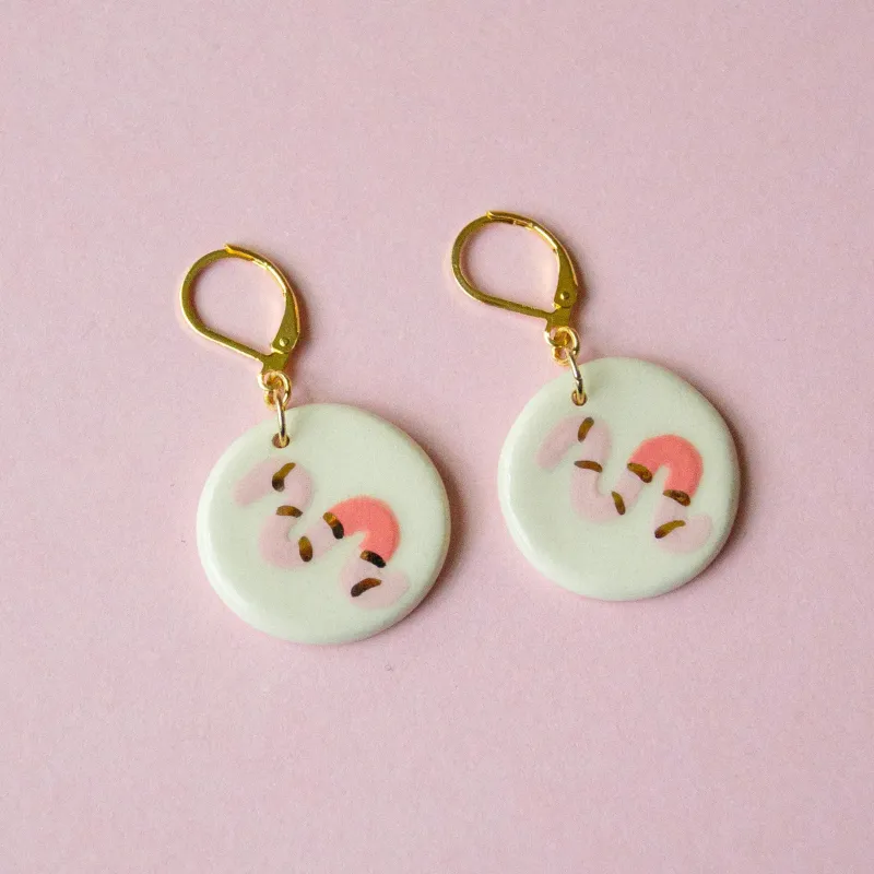 Worm Earrings sold by Meghan MacWhirter