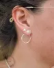 Boucles d’oreilles ear jackets fabriquées à Montréal sold by Lidia Jewelry