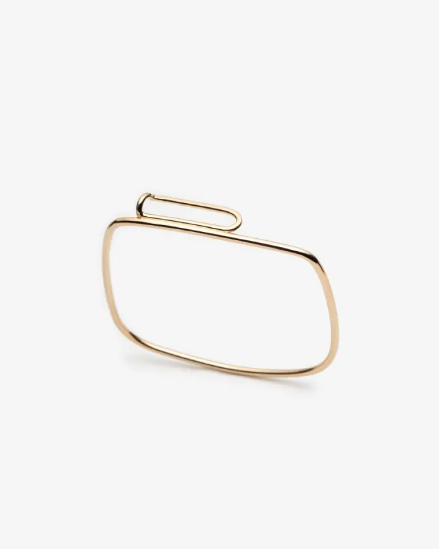 Créative - Bracelet rigide or tendance sold by Lidia Jewelry