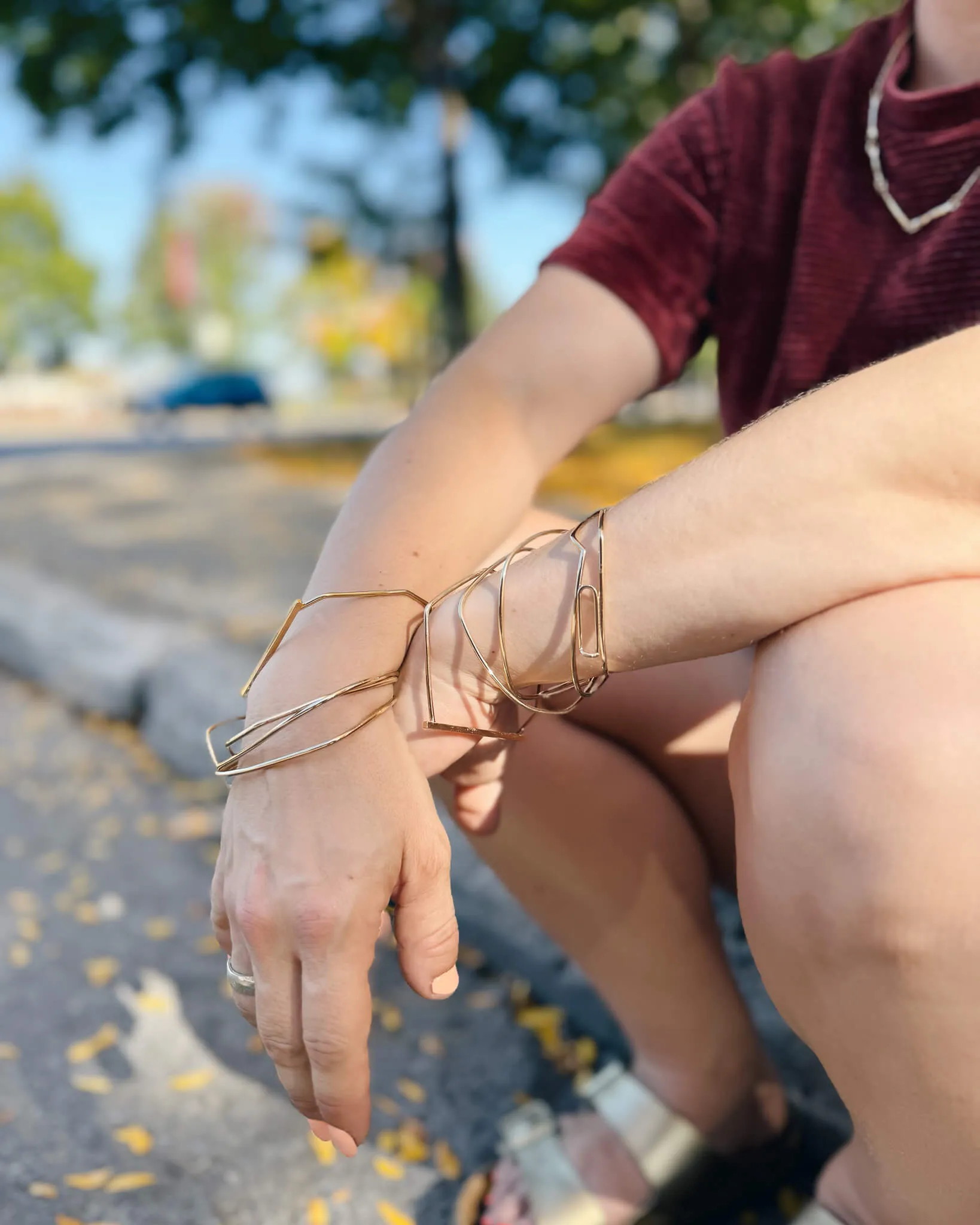 Posée - Bracelet pour femme or ou argent sold by Lidia Jewelry product image thumbnail 2