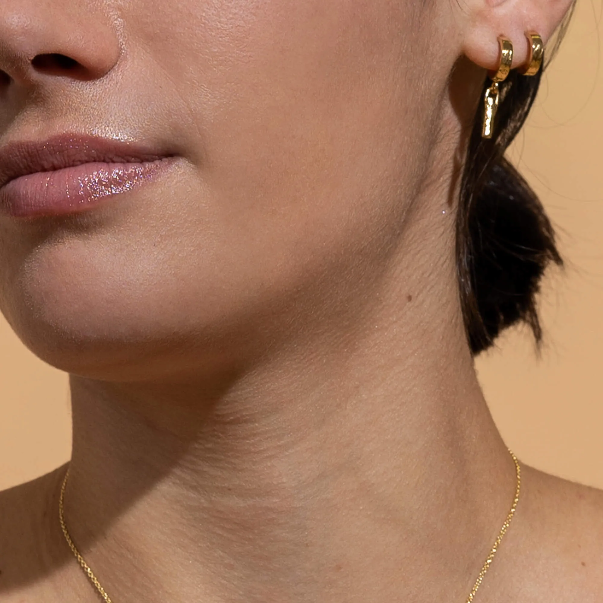 Intègre - Boucles d'oreilles cercle ouvert en argent sterling sold by Lidia Jewelry product image thumbnail 4