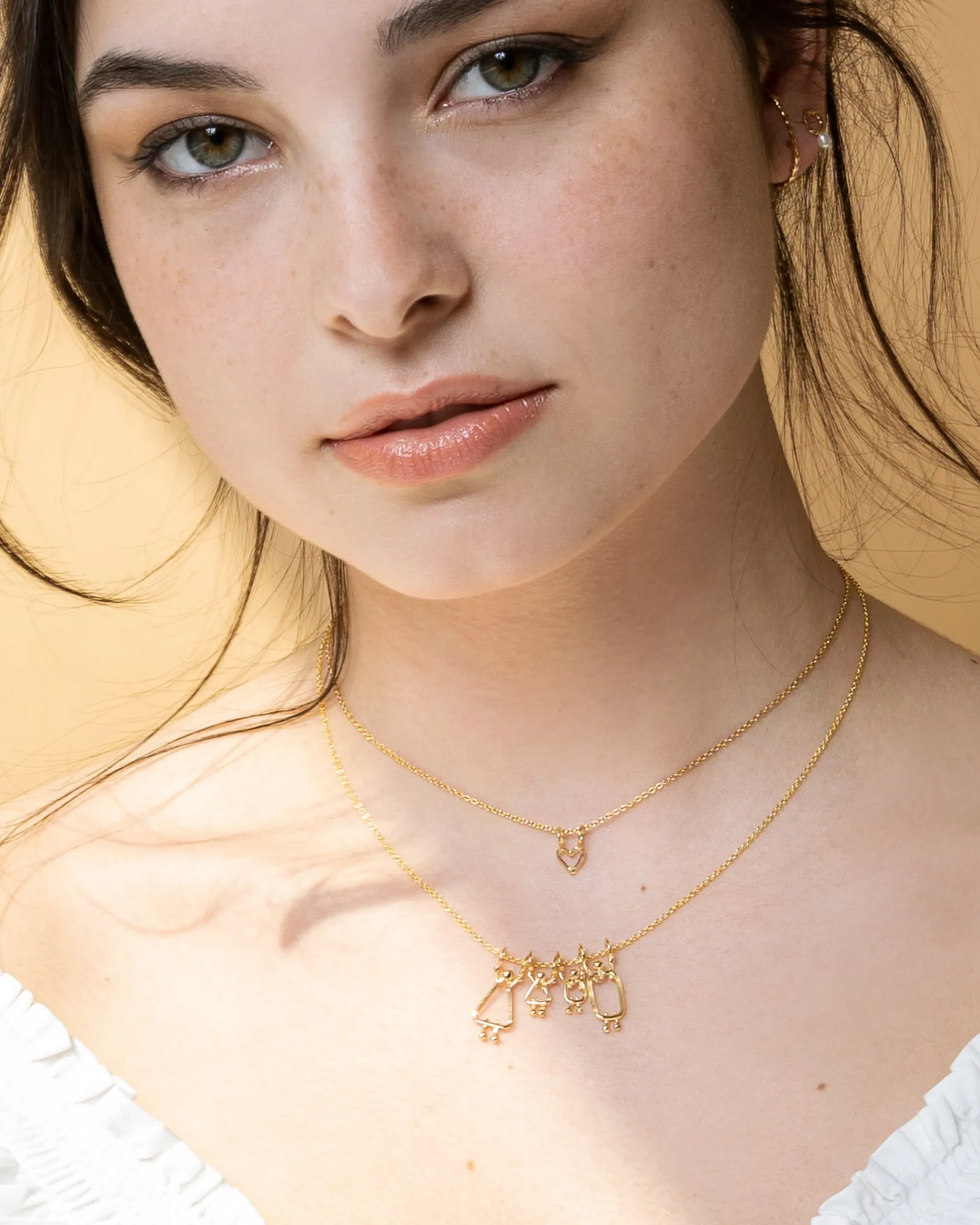 Collier personnalisé pour maman fabriqué au Québec - Choisissez vos pendentifs famille sold by Lidia Jewelry product image thumbnail 2