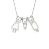 collier pour maman d'un garçon fait au Québec en or massif 14k ou 18k sold by Lidia Jewelry