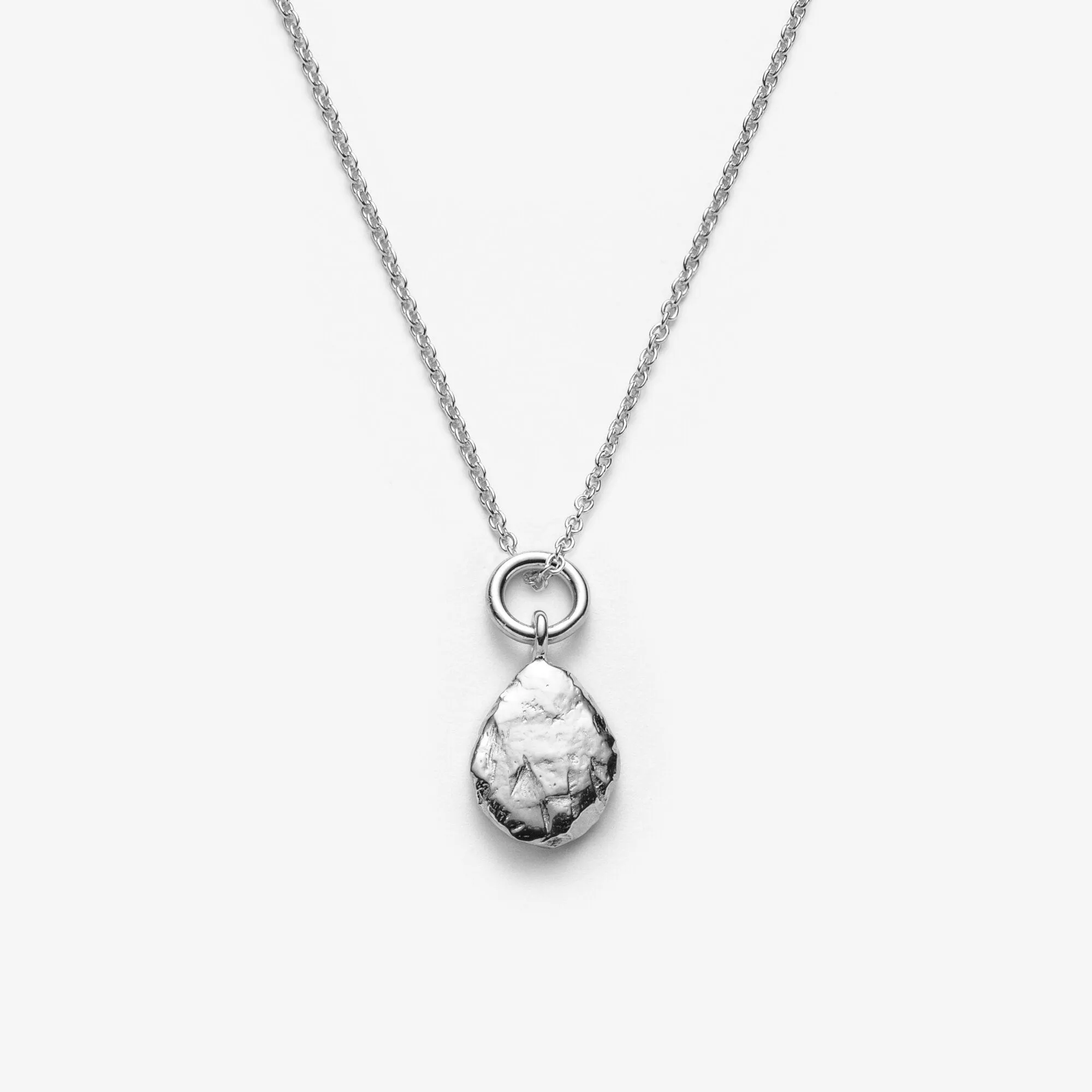 Marguerite - Collier à breloque en argent sterling sold by Lidia Jewelry