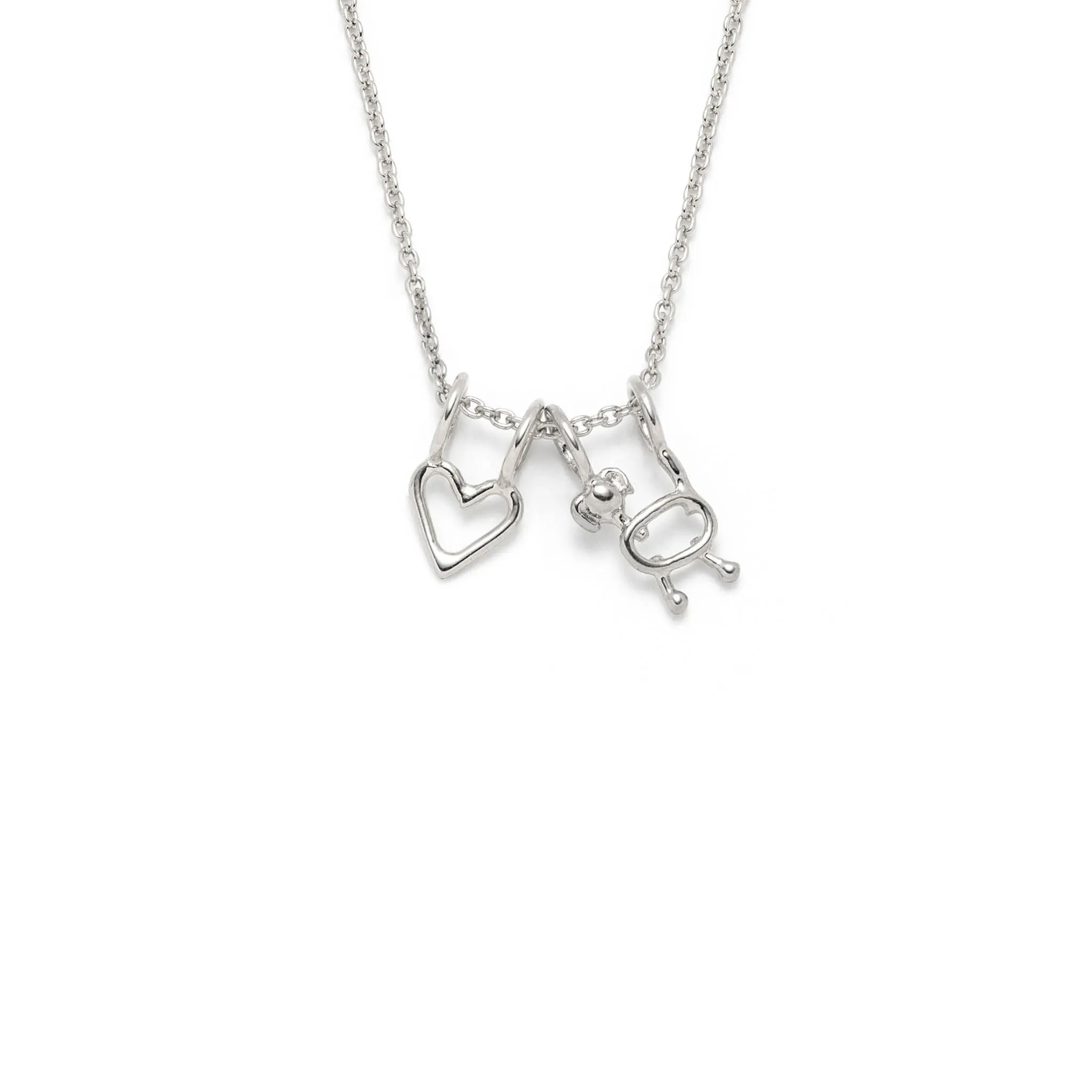 Collier pour une amoureuse des chiens - Argent sterling sold by Lidia Jewelry product image thumbnail 3