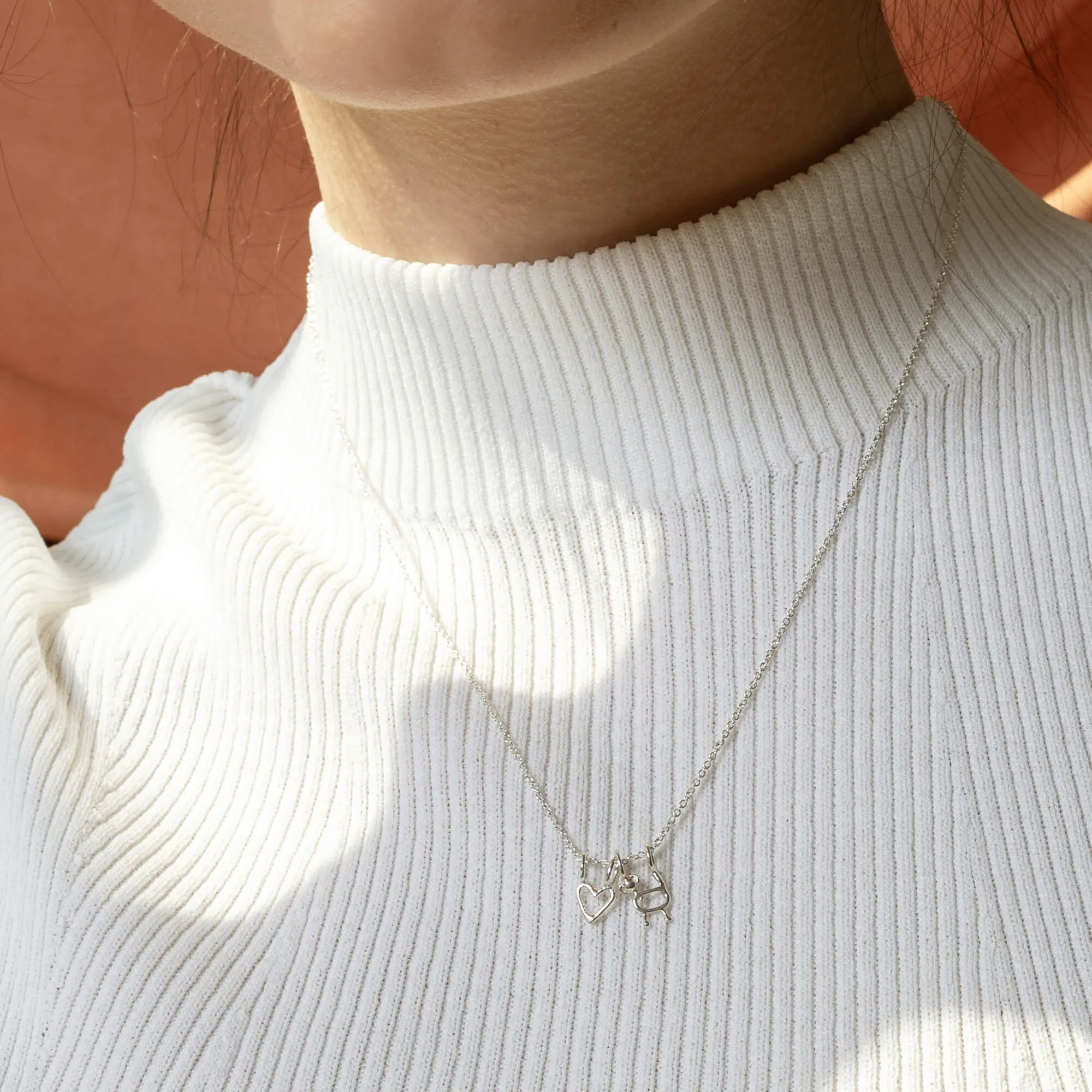 Collier pour une amoureuse des chiens - Argent sterling sold by Lidia Jewelry product image thumbnail 2