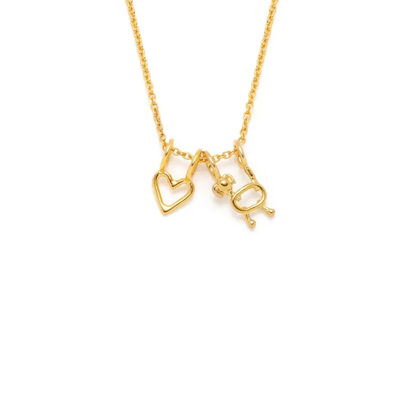 Collier pour une amoureuse des chiens - Argent sterling sold by Lidia Jewelry