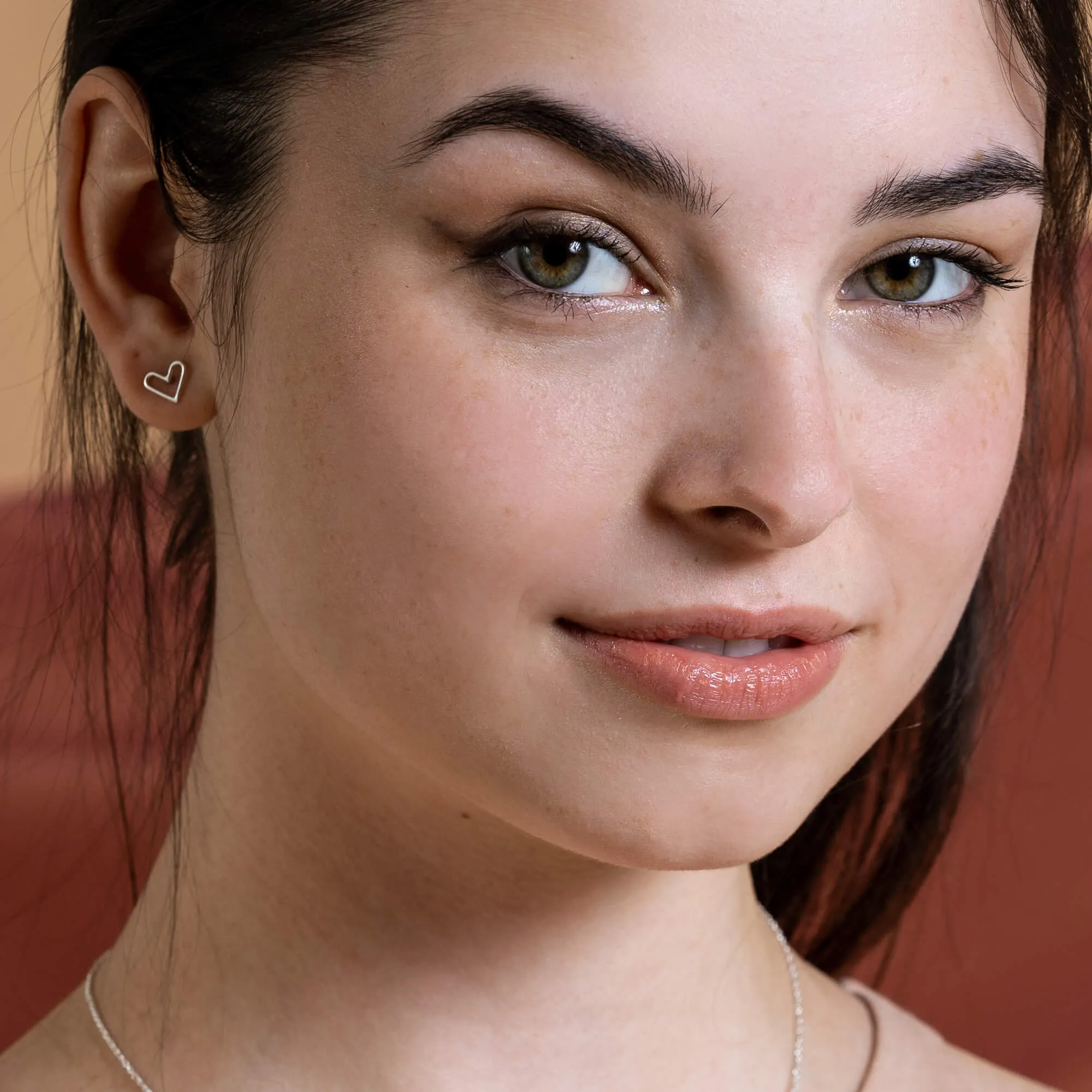 boucles d'oreilles coeur et fille sold by Lidia Jewelry product image thumbnail 2