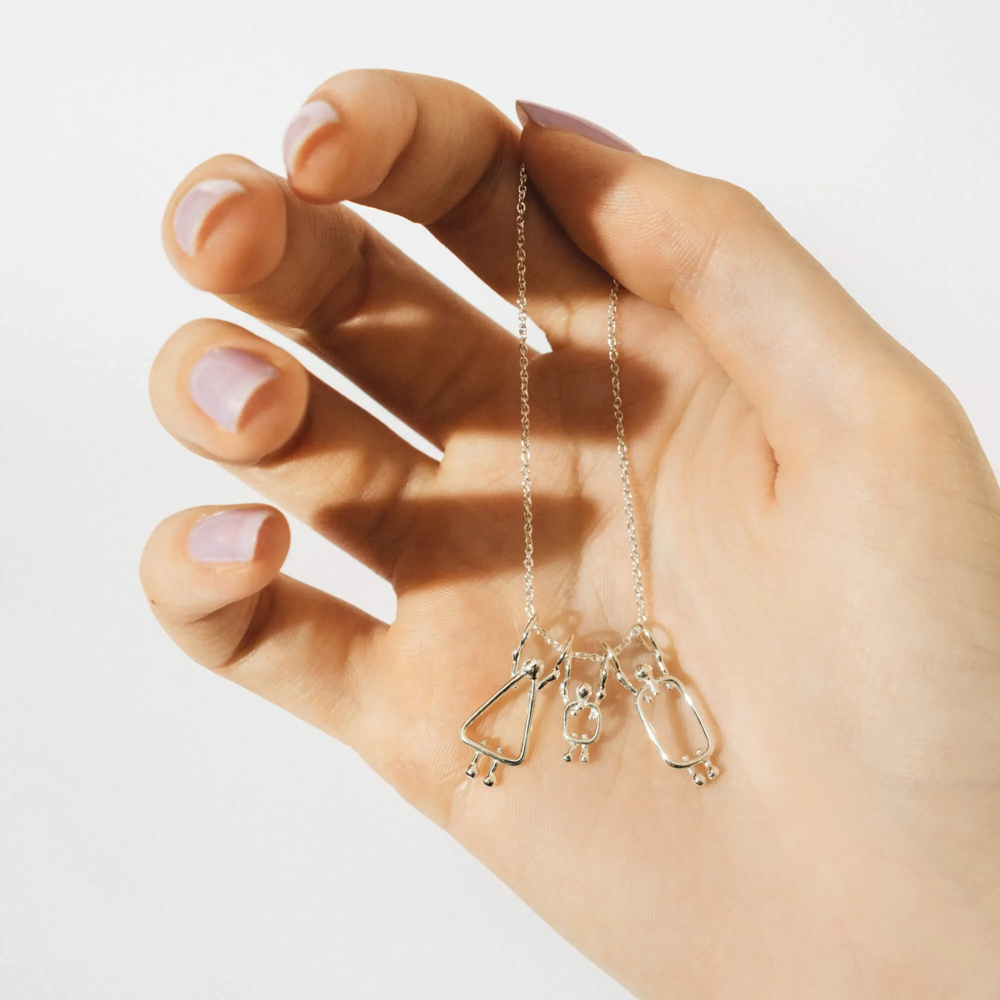 Collier famille pour maman d'un garçon - Cadeau naissance personnalisé au Québec sold by Lidia Jewelry product image thumbnail 3