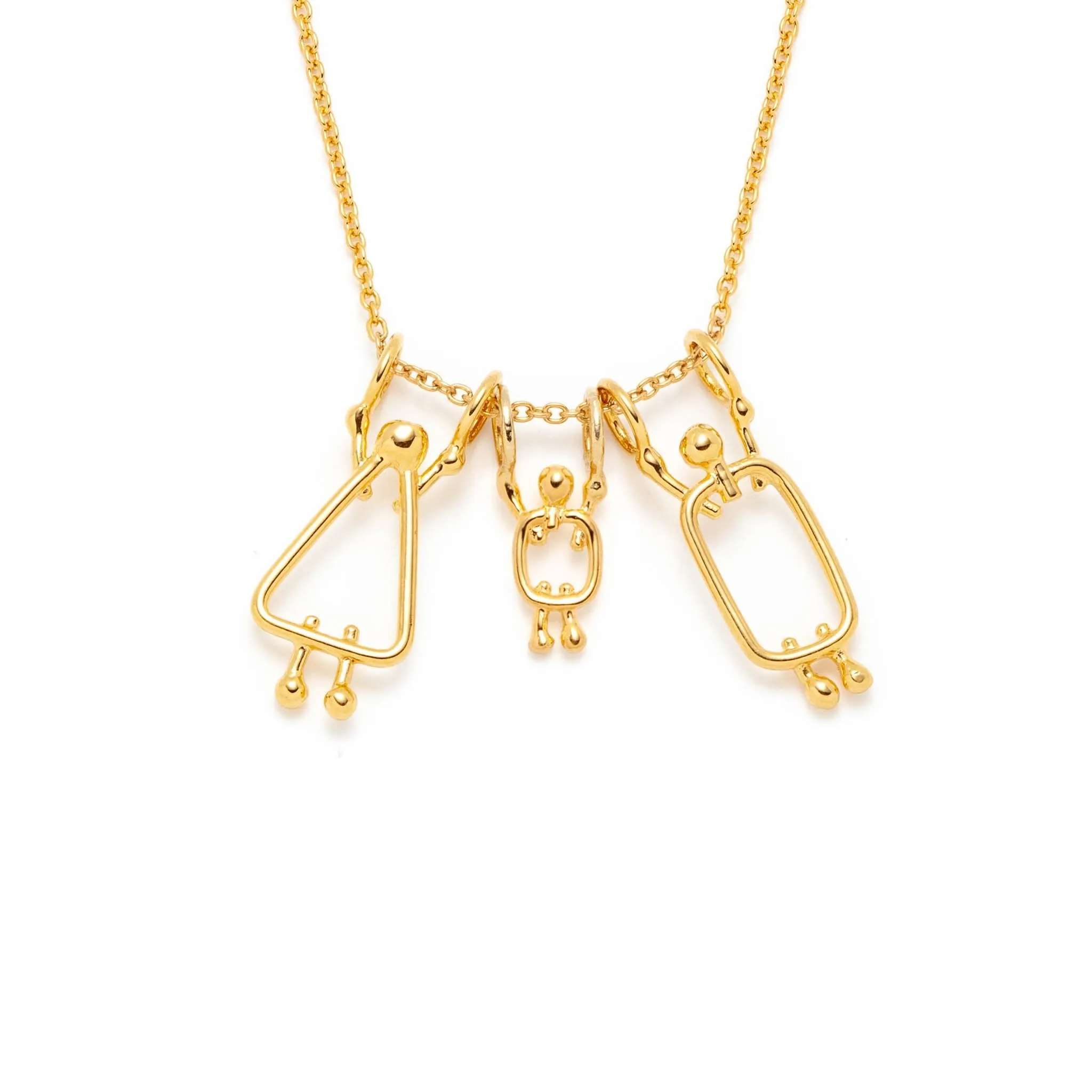 Collier famille pour maman d'un garçon - Cadeau naissance personnalisé au Québec sold by Lidia Jewelry product image thumbnail 5