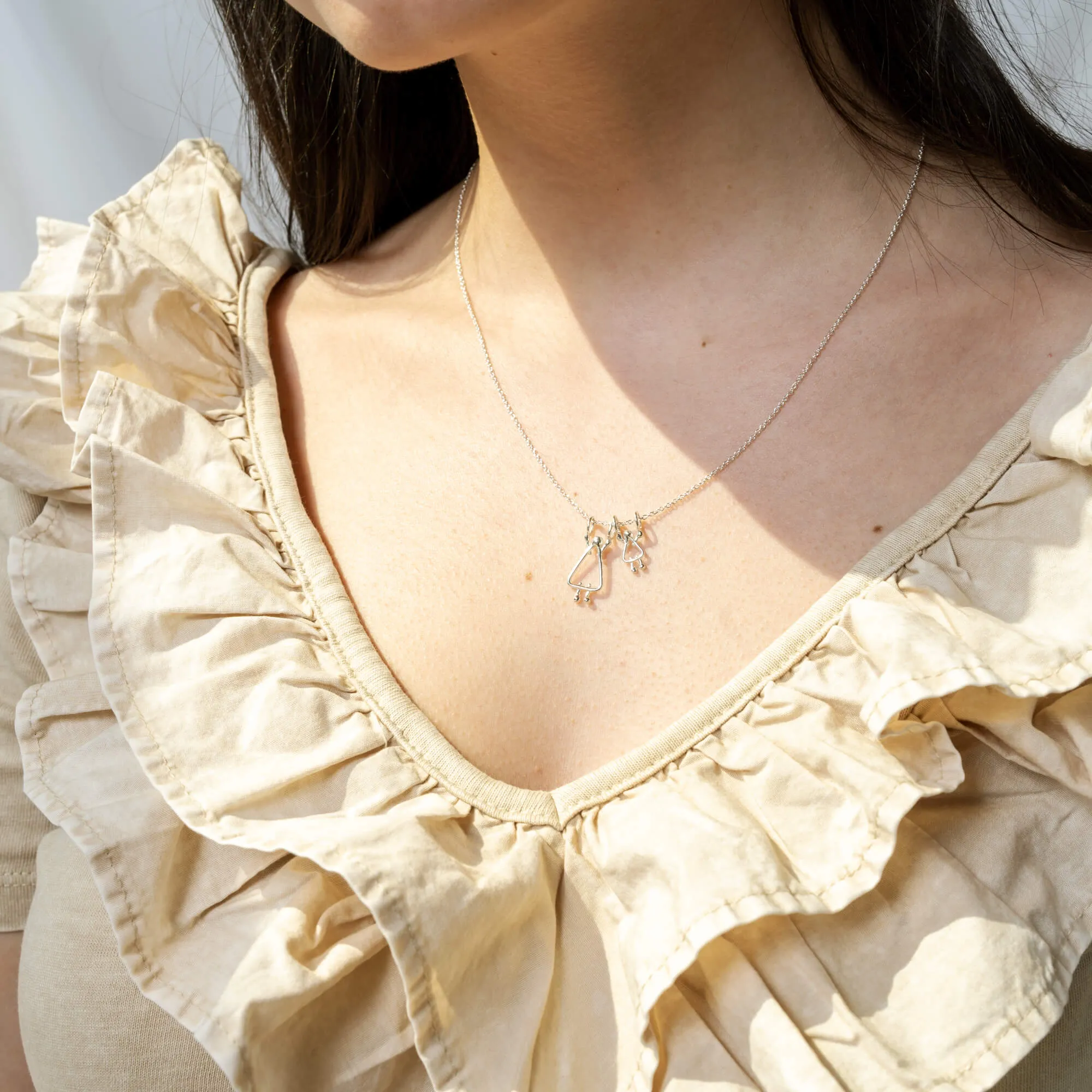 collier maman et fille sold by Lidia Jewelry product image thumbnail 2