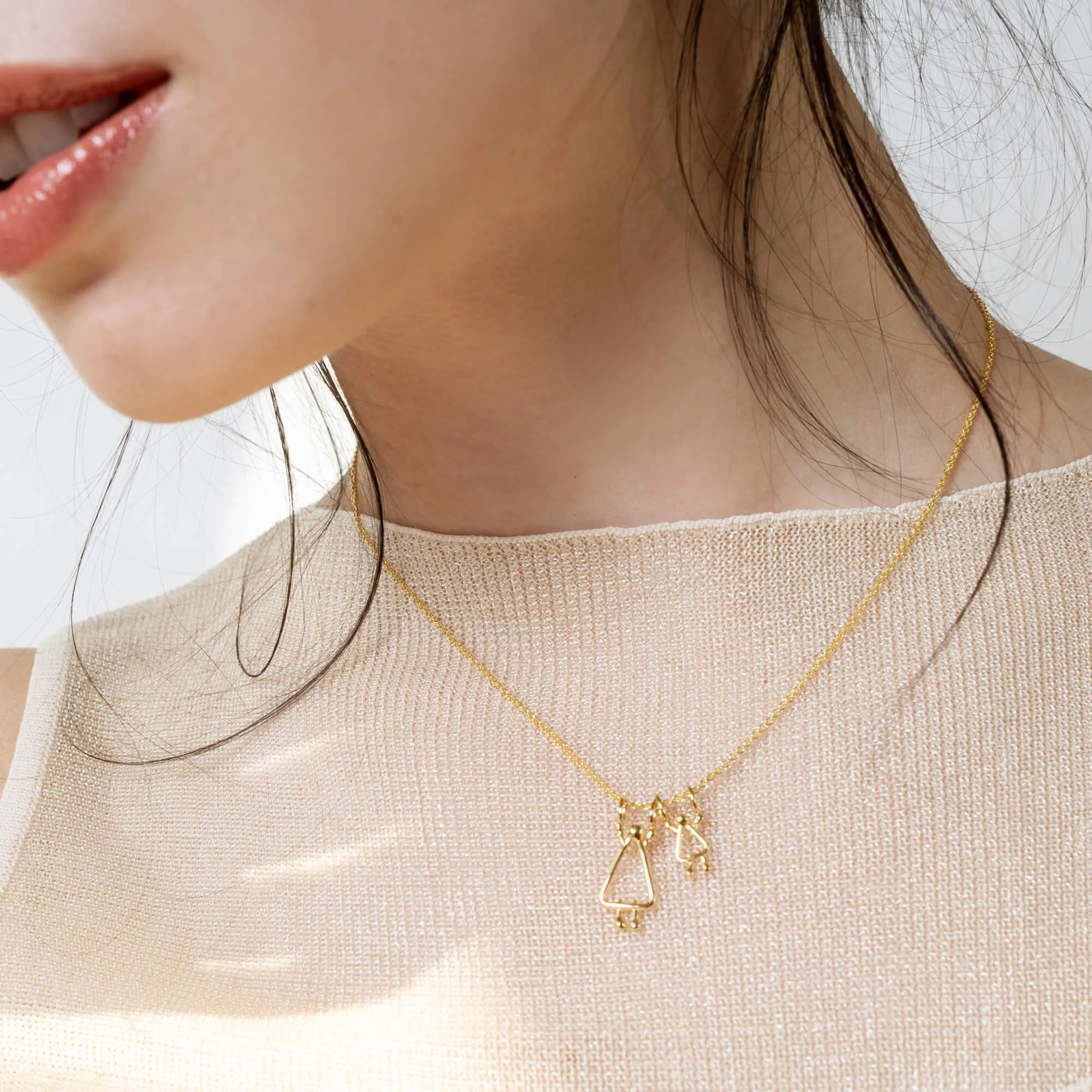 collier maman et fille sold by Lidia Jewelry product image thumbnail 4