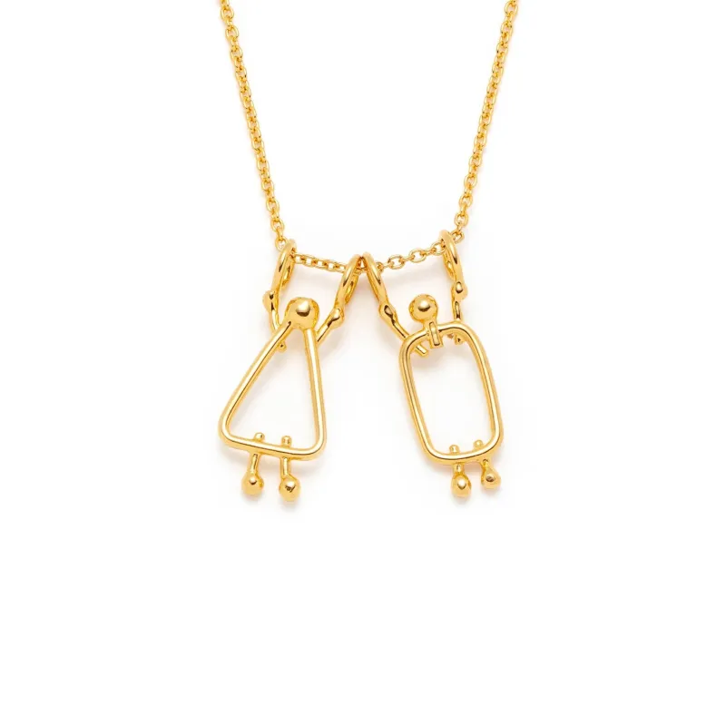 collier maman et papa sold by Lidia Jewelry