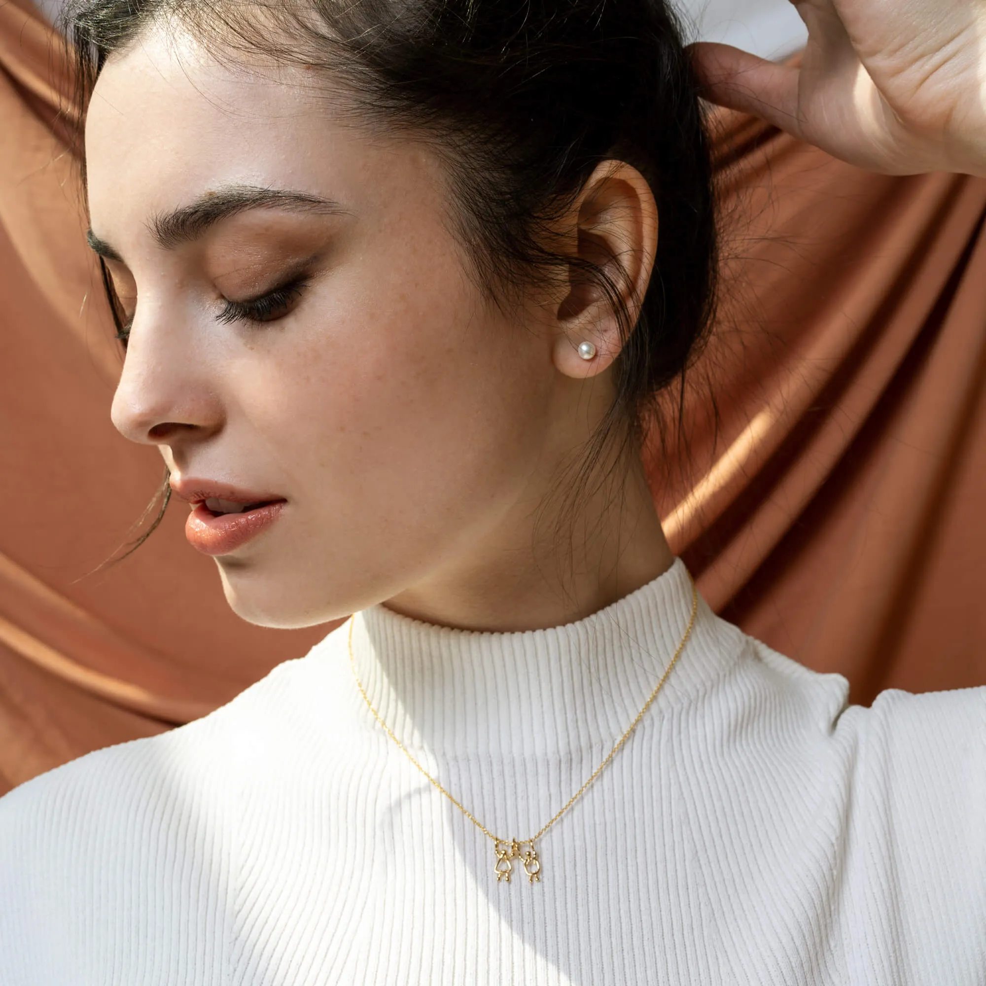 collier fille et garçon sold by Lidia Jewelry product image thumbnail 5