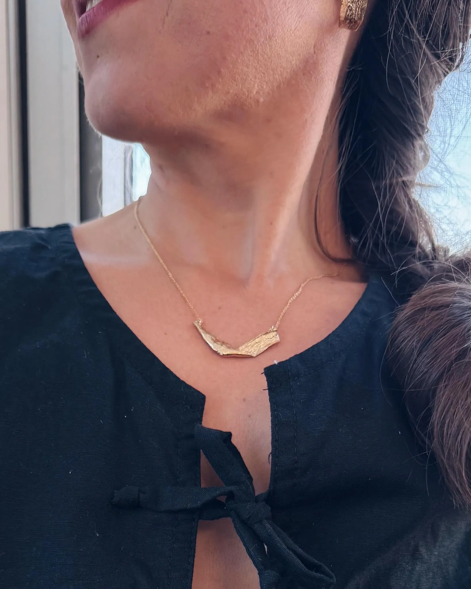 J’ai la banane – Collier femme fait à la main sold by Lidia Jewelry product image thumbnail 3