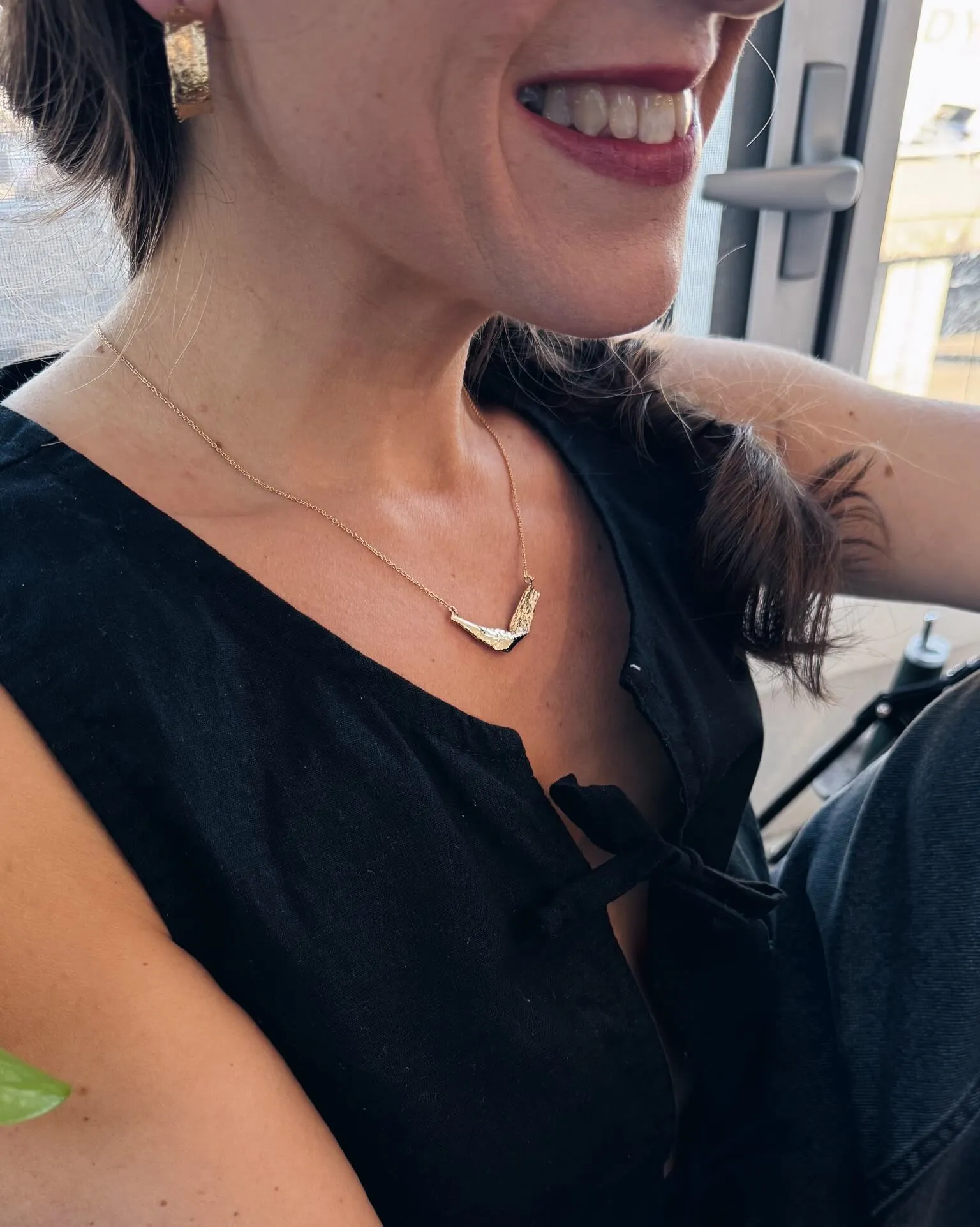 J’ai la banane – Collier femme fait à la main sold by Lidia Jewelry product image thumbnail 2