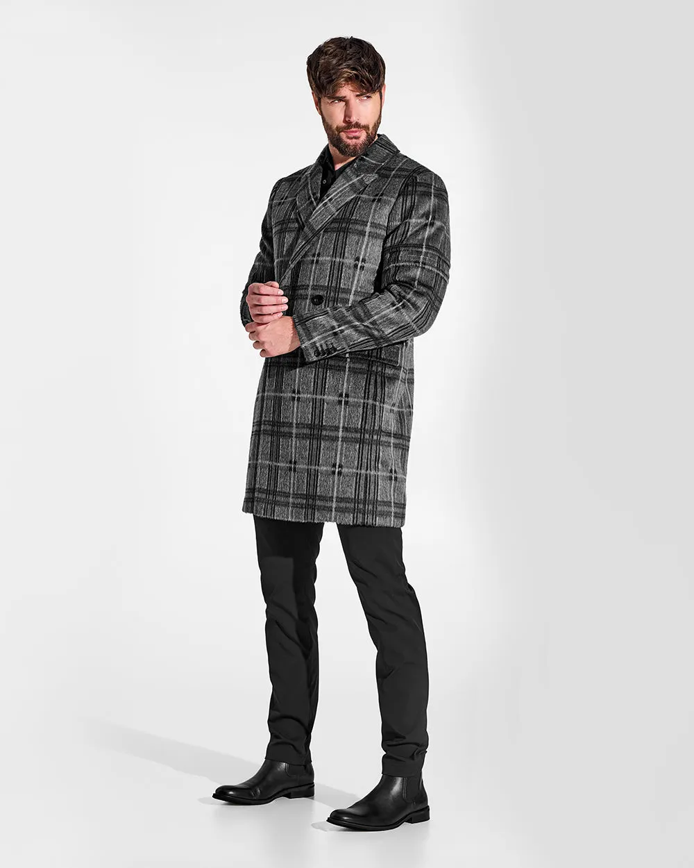 Suri Alpaca Double Breasted Overcoat sold by Sentaler product image thumbnail 4