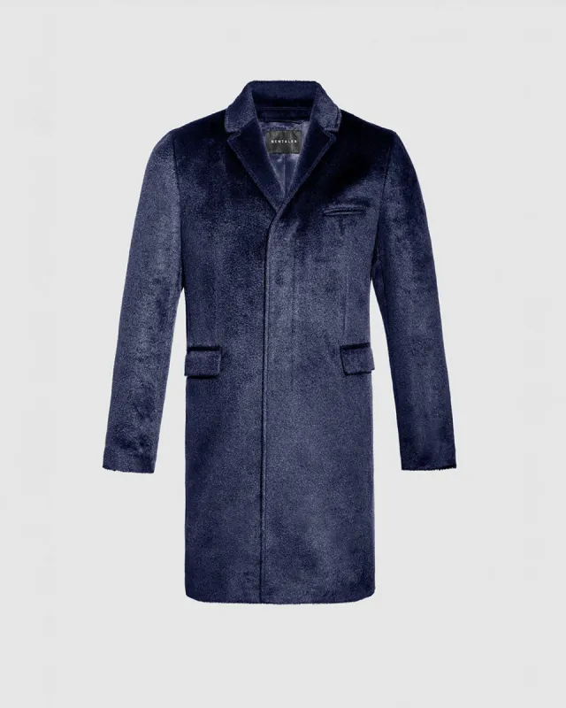 Suri Alpaca Notched Lapel Overcoat sold by Sentaler