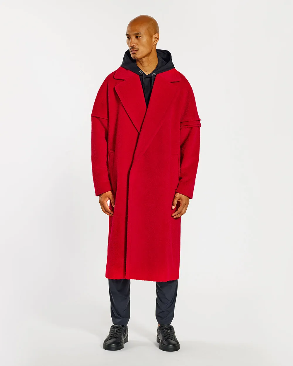 Bouclé Alpaca Robe Coat sold by Sentaler product image thumbnail 2