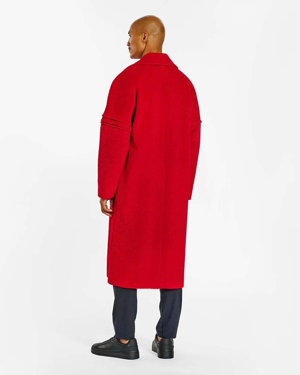 Bouclé Alpaca Robe Coat sold by Sentaler product image thumbnail 5