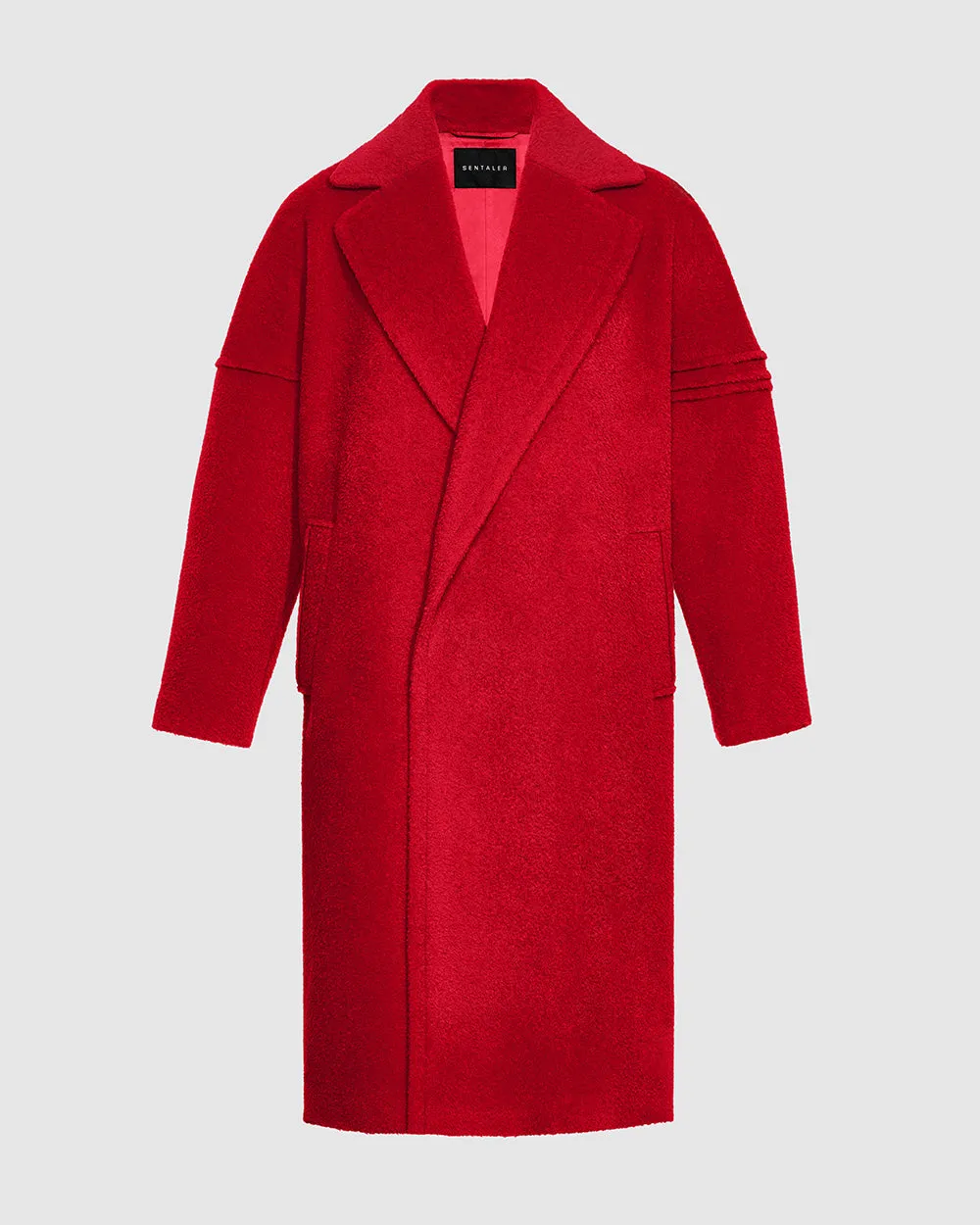 Bouclé Alpaca Robe Coat sold by Sentaler