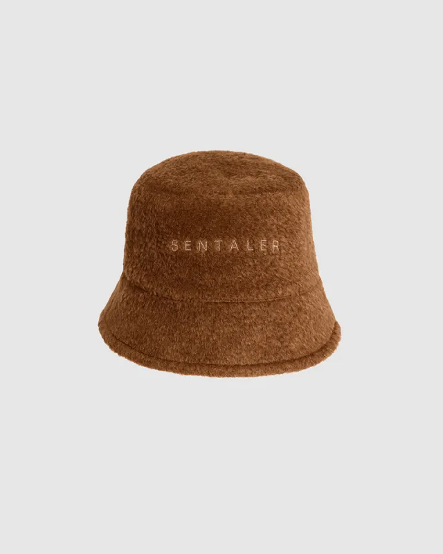 Men's Bouclé Alpaca Bucket Hat sold by Sentaler