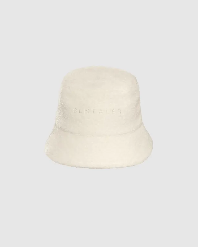 Bouclé Alpaca Bucket Hat sold by Sentaler