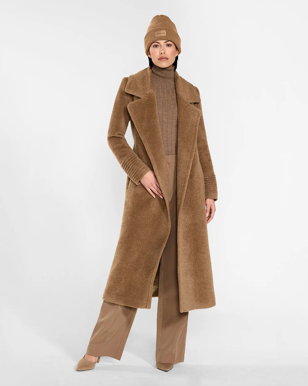 SENTALER Logo Alpaca Beanie sold by Sentaler product image thumbnail 3