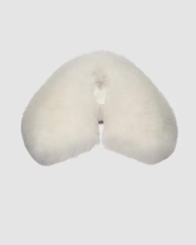 Alpaca Shearling Spread Collar sold by Sentaler