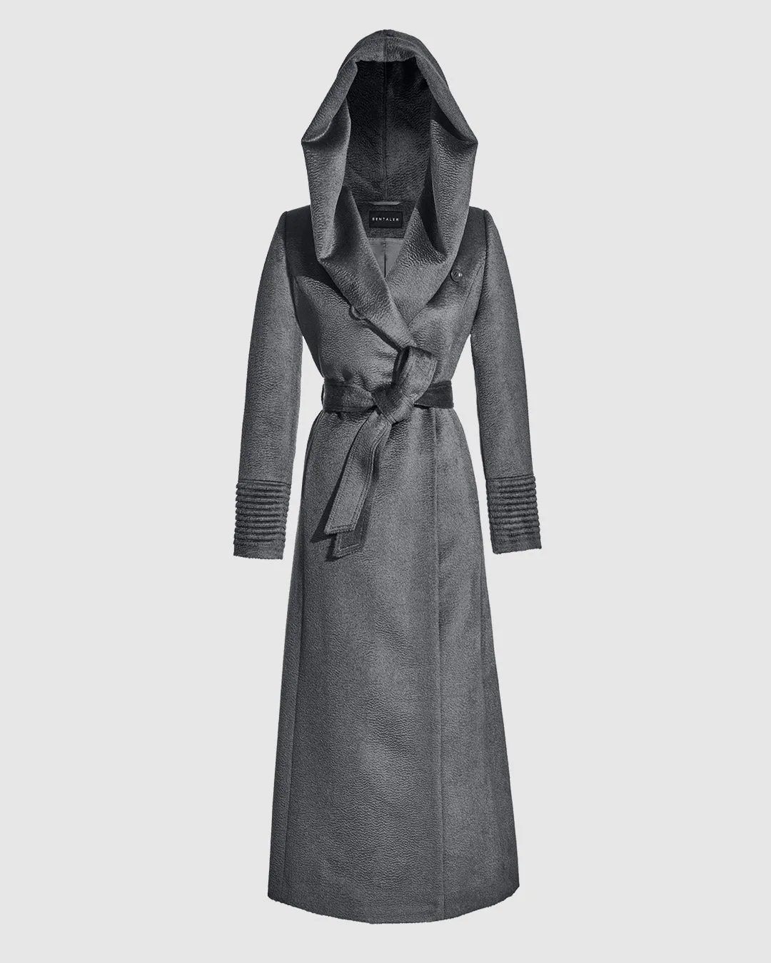 Suri Alpaca Maxi Hooded Wrap Coat sold by Sentaler