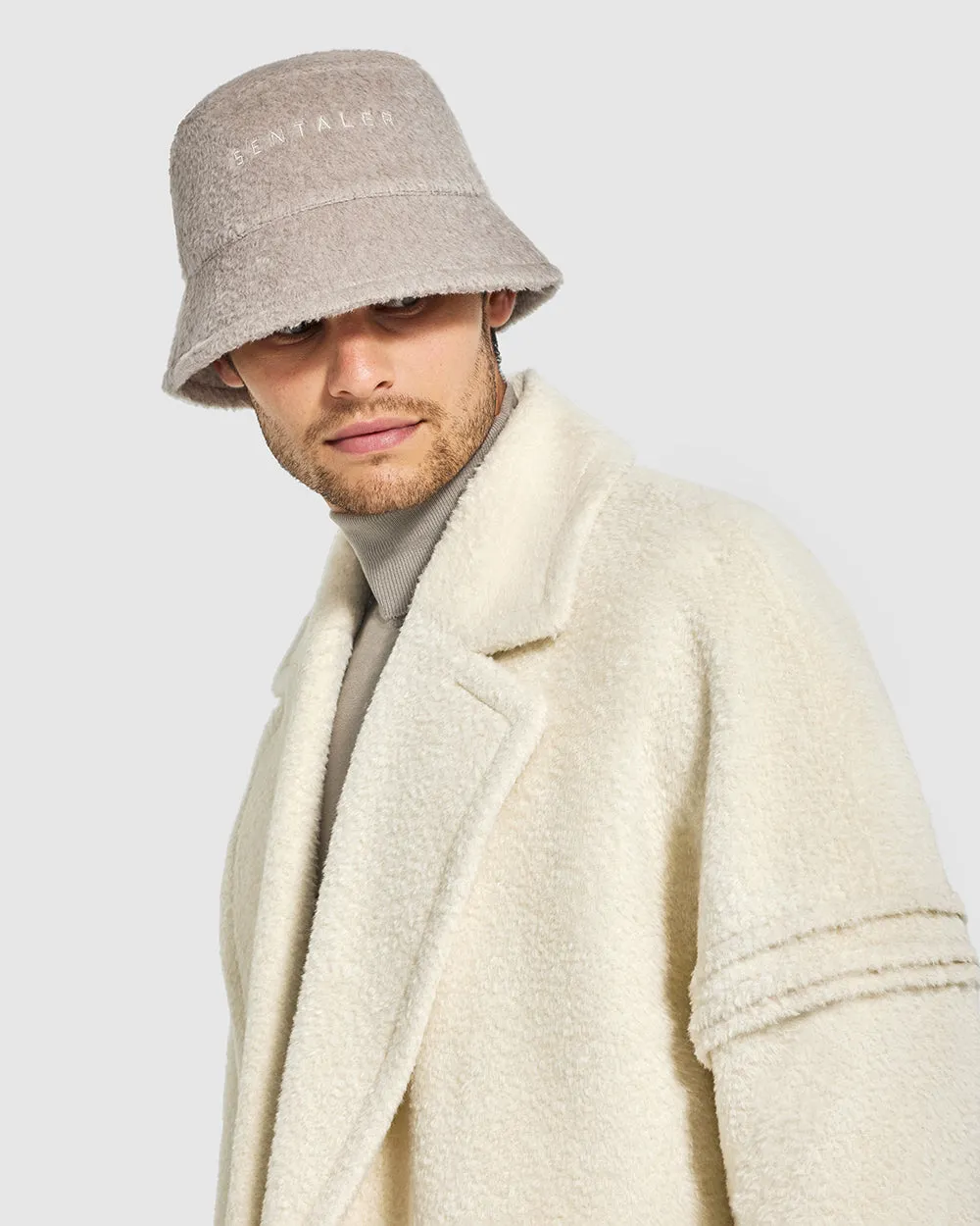 Men's Bouclé Alpaca Bucket Hat sold by Sentaler product image thumbnail 3