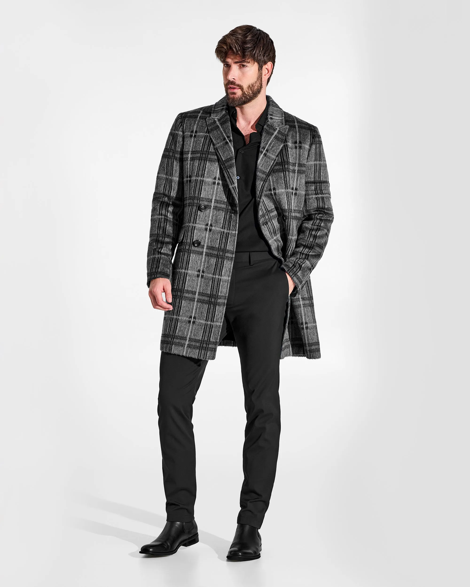 Suri Alpaca Double Breasted Overcoat sold by Sentaler product image thumbnail 3