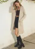 Cozy Long Cardigan - Taupe sold by Alice & Wonder