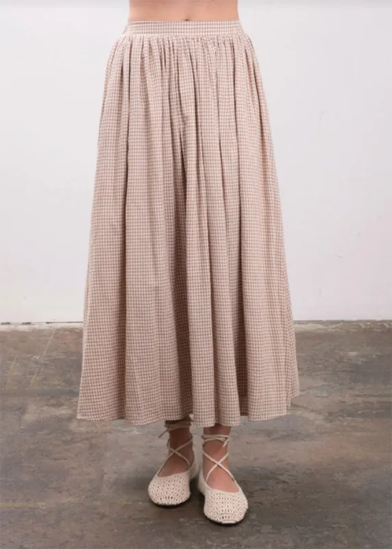 Carolina Midi Skirt - Brown sold by Alice & Wonder
