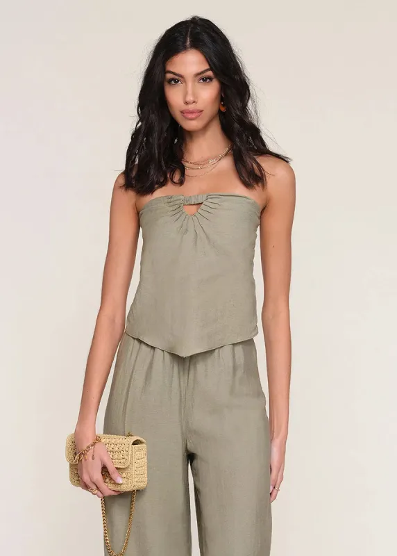 Violet Top - Army sold by Alice & Wonder