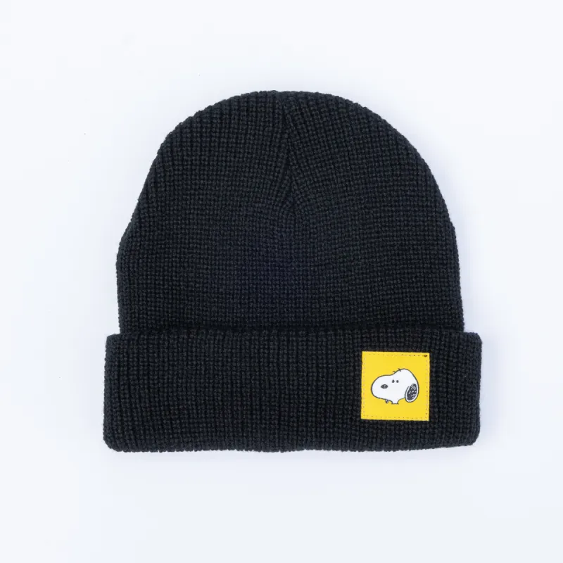 3P4 x Peanuts® - Snoopy Beanie (Black) sold by Three Potato Four